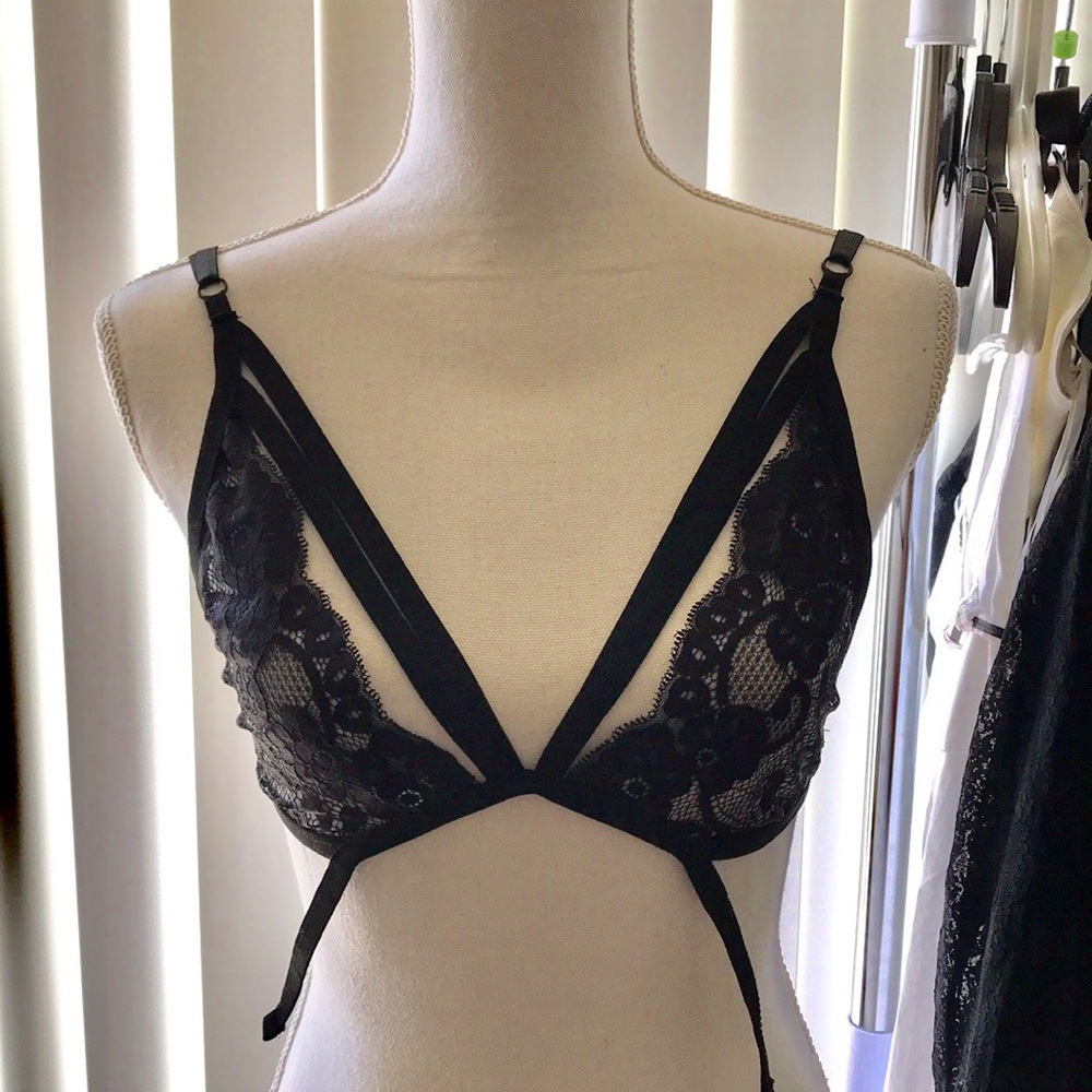Sexy Black Lace Bra